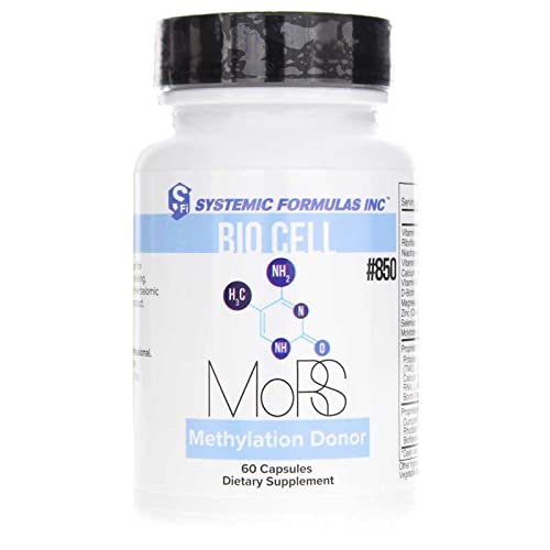 Fórmulas sistémicas Bio Cell #850 MORS - 60 cápsulas. Donante de metilación.