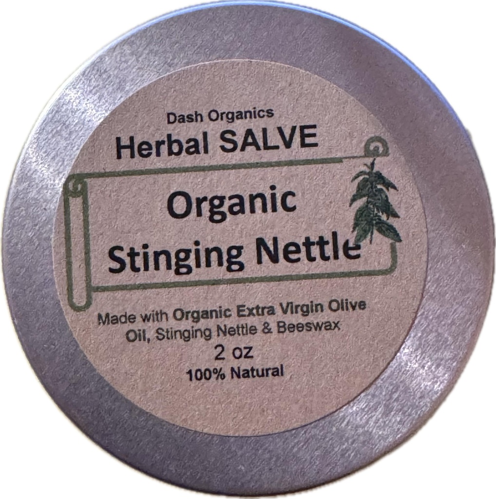 Orgánica de Stinging Nettle Salve Silencio 2oz ← Inscentivador de maquillaje gratis y químico