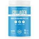 NBI Unflavored, Collagen Peptides Powder, Paleo- and Keto Friendly, Type I and III Hydrolyzed Collagen, Amino Acids Supplement, Dairy Free, Soy Free, Gluten Free