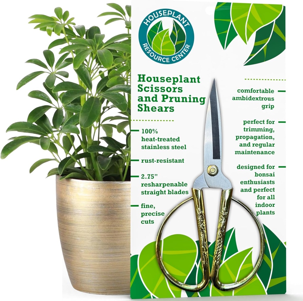 Tijeras de planta de alta calidad resistentes 100% acero inoxidable, pinzas de jardín ultra-precise para la propagación " Trimming ¦ Rust-Resistant, Easy Clean Pruning Shears