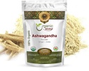 Orgánica Premium Ashwagandha Root Powder (Conania somnifera) - Orgánica &amp; Kosher Certified ← Vegan ← No GMO &amp; Gluten Free ← USDA Certified  durable Origin - India (1Lbs / 16Oz)
