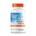 El mejor purificado del médico &amp; Clear Omega 3 Fish Oil con Goldenomega, soporta el corazón, el ojo, el cerebro, " Joint Health, Non-GMO, Gluten Free 120 Marine Softgels