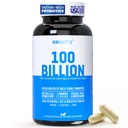 GOBIOTIX 100 billón - Enzimas digestivas Suplemento - Probióticos Multivitamina - Prebiótico Fiber Blend - 100 billón CFU - Frutas ecológicas y Verdes Blend - Vegan, No GMO - 30 cápsulas