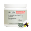 Perelel Synbiotic Greens Powder, Superfood Blend with Fruits, Vegetables, Probiotics, Fiber, Spirulina & Clorella, Daily Greens Supplement, Soy & Gluten Free, Non GMO, Acai Berry Flavor, 30 Servings