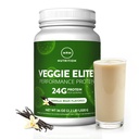 MRM Nutrición Veggie Elite Performance Protein ← Vanilla Bean Flavored Previous Plant-Based Protein tolera Easy to Digest Silencio with BCAAs habit Vegan + Gluten-Free TEN Tested clínicamente vidas Enzimas digestivas  30 Servings
