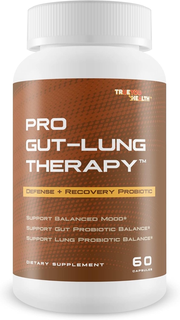 Terapia Pro Gut-Lung - Soporte Probiótico Mood - Defensa + Recuperación Probiótico - Soporte Equilibrio Probiótico Gut - Soporte Equilibrio Probiótico Lung - Asistencia Salud general