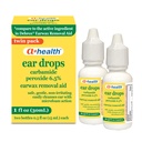 A+Health Earwax Removal Drops, Carbamide Peroxide 6.5%, Made in USA, Twin Pack, 1 fl Ounce(Dos botellas de oz de 0.5 fl)