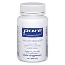 Encapsulaciones puras Metilcobalamina 1,000 mcg - Vitamina B12 Suplemento de soporte Memoria &amp; Nerve Salud - Premium Vitamina B12 cápsulas - 180 cápsulas