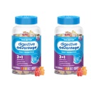 Beneficios Digestivos Gummies Probióticas para la Salud Digestiva, Gut Health & Immune Support, Probióticos para Hombres y Mujeres (80ct) - Delicious Natural Fruit Flavor* (Pack of 2)