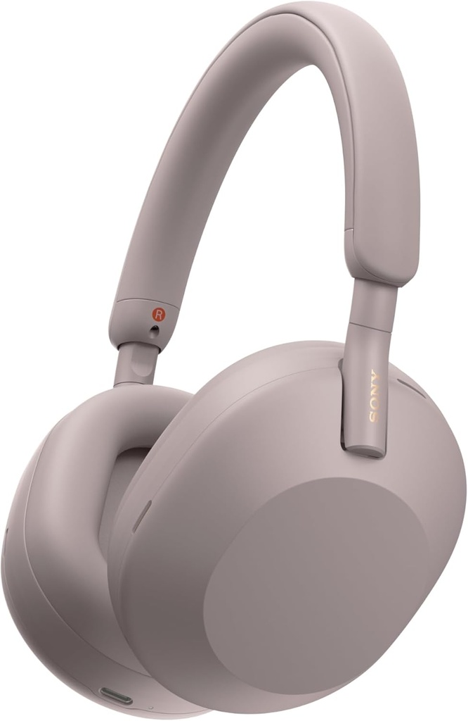 Auriculares inalámbricos, optimizador automático de NC, batería de 30 horas, control de voz de Alexa, Smoky Pink