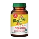 MegaFood MegaFlora Kids Probiotics - 5 Billion CFUs - Non-GMO, Vegetariano, Sin 9 Alérgenos Alimentarios, Probióticos para la Salud Digestiva- 60 Mini Capsules (60 Servings)