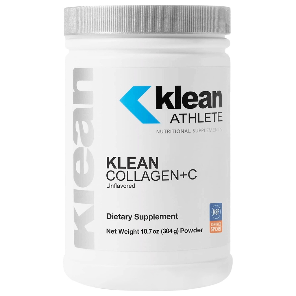Klean Athlete Klean Collagen+C ← Peptides Collagen con vitamina C para el soporte de tejidos mixtos y conectivos