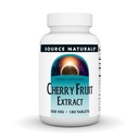 Fuente Naturales Extracto de frutas de cereza, Fuente Natural de flavonoides Eso actúa como antioxidantes*, 500 mg - 180 Tabletas