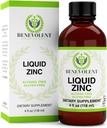 Suplemento de zinc con hierbas de frutas ecológicas de arándano - Potente " Suplemento dietético líquido eficaz para la familia entera - 100% alcohol " Gluten Gratis - Non GMO Formula. Botella grande 4oz.