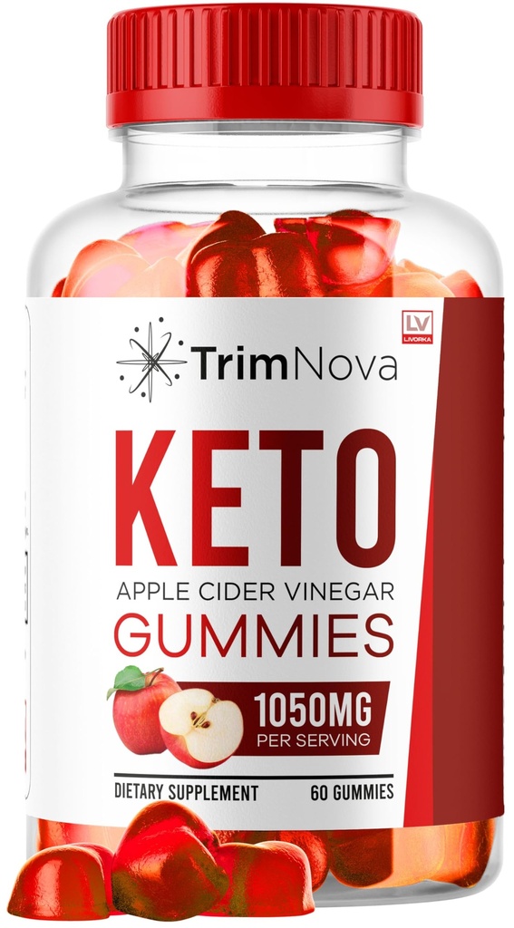 LIVORKA TrimNova Keto ACV Gummies, TrimNova Gummies, TrimNova Keto, TrimNova Keto ACV Gummies, Trimnova, TrimNova Keto Formula, TrimNova Keto ACV Gummies 1050MG, 60 Gummies por 1 Mes.