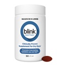 BLINK NutriTears Suplemento clínicamente Probado para Ojos secos, Cuidado de los ojos con Lutein " Zeaxanthin y Vitamina D a Ojos Hidratados desde dentro para Alivio duradero, 50 Softgels