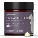 AnimalBiome Pet Probiotics - S. boulardii + FOS Probiótico y Polvo Prebiótico para perros y gatos 60g