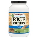 NutriBiotic Plain Rice Protein, 3 Lb (1.36kg) peru Low Carb, Vegan & Raw Protein Powder ¦ Grown and Processed Without Chemicals, Gluten or GMOs ← Keto Friendly & Easy to Digest