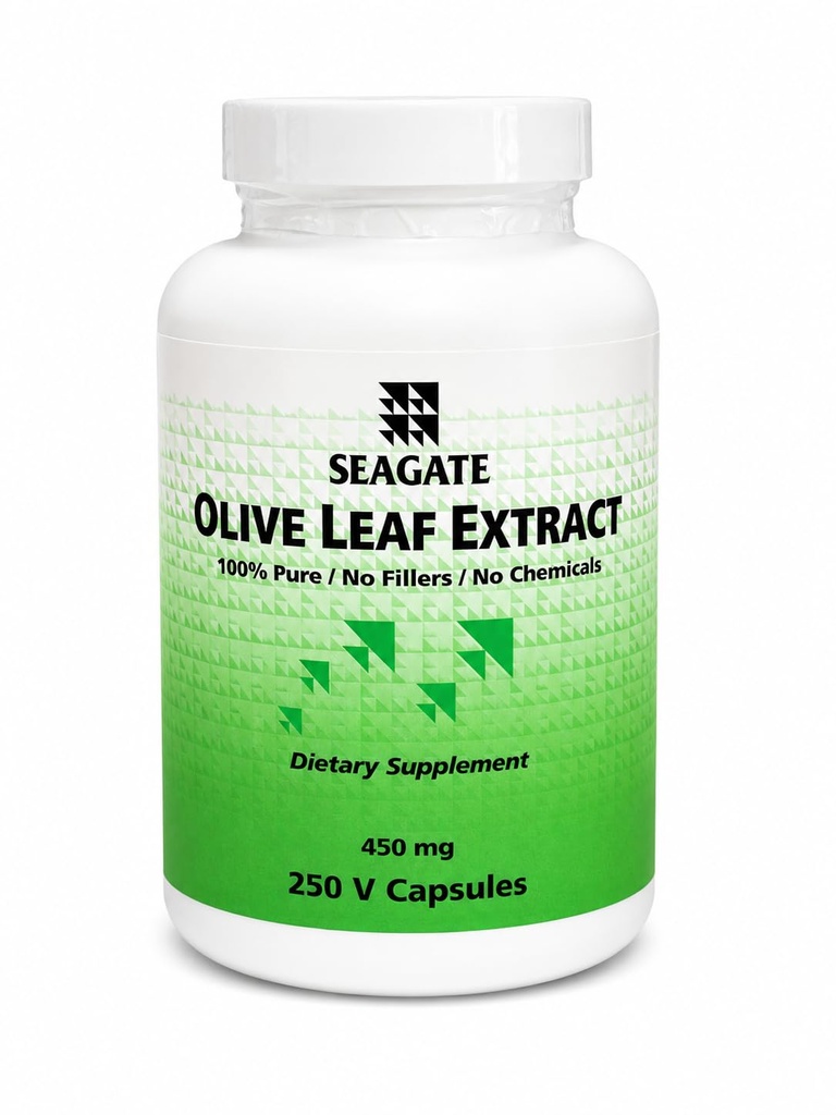 Seagate Products Olive Leaf Extracto 450 mg 250 cápsulas