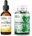Wild &amp; Organic Maca Root Tincture 2 fl oz " Chlorophyll Gummies