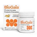 BioGaia Probiotic Chewable Tablets, Box Simple y Fácil Para Promover la Salud Digestiva e Inmunitaria, 30 Cuenta