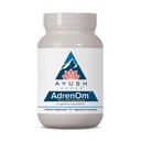 Ayush Herbs AdrenOm - Ayurvedic Adrenal and Stress-Support Supplement for Women &amp; Men, Ashwagandha & Eleuthero to Support Adrenal Balance, Cognitive Function & Calm - 90 Vegetarian Capsules (1 Count)