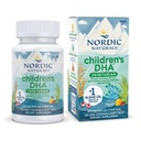 Nordic Naturals Niños DHA Vegetarian - Niños DHA Omega-3 Suplemento -Aceite de algas - Limonada de Berry Mini Chewables - Fórmula de base vegetal para edades 3+ - 120 Gels blandos - 40 Servimientos