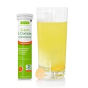 Igennus Super B-Complex Methylated Liquid B-Vitamin Effervescent Suplemento, Fast Action Energy Drink, Caffeine &amp; Sugar-Free, Orange Flavor, Vegan, 20 Tablets