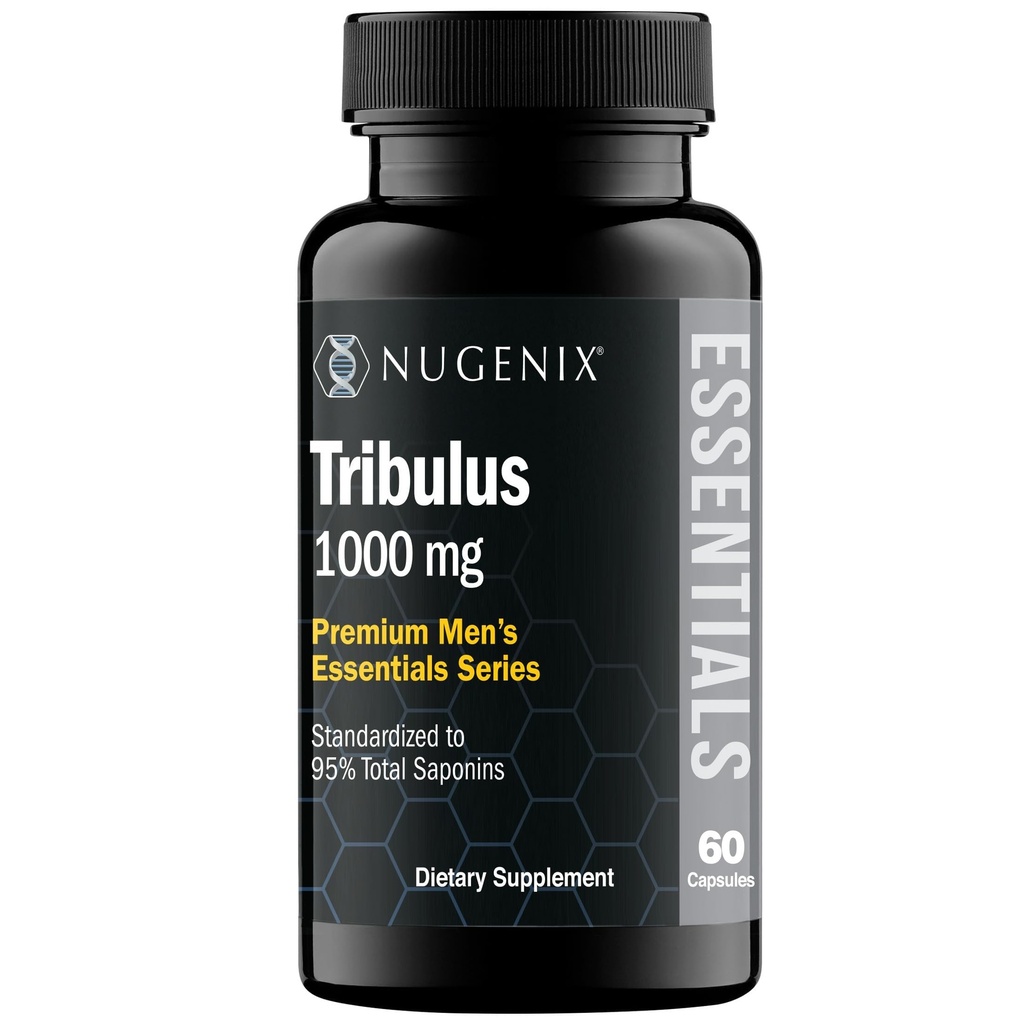 Nugenix Essentials Tribulus Terrestris for Men Extract - 95% Total Saponins, 1000mg High Potency, Extra Strength, 60 Cuenta
