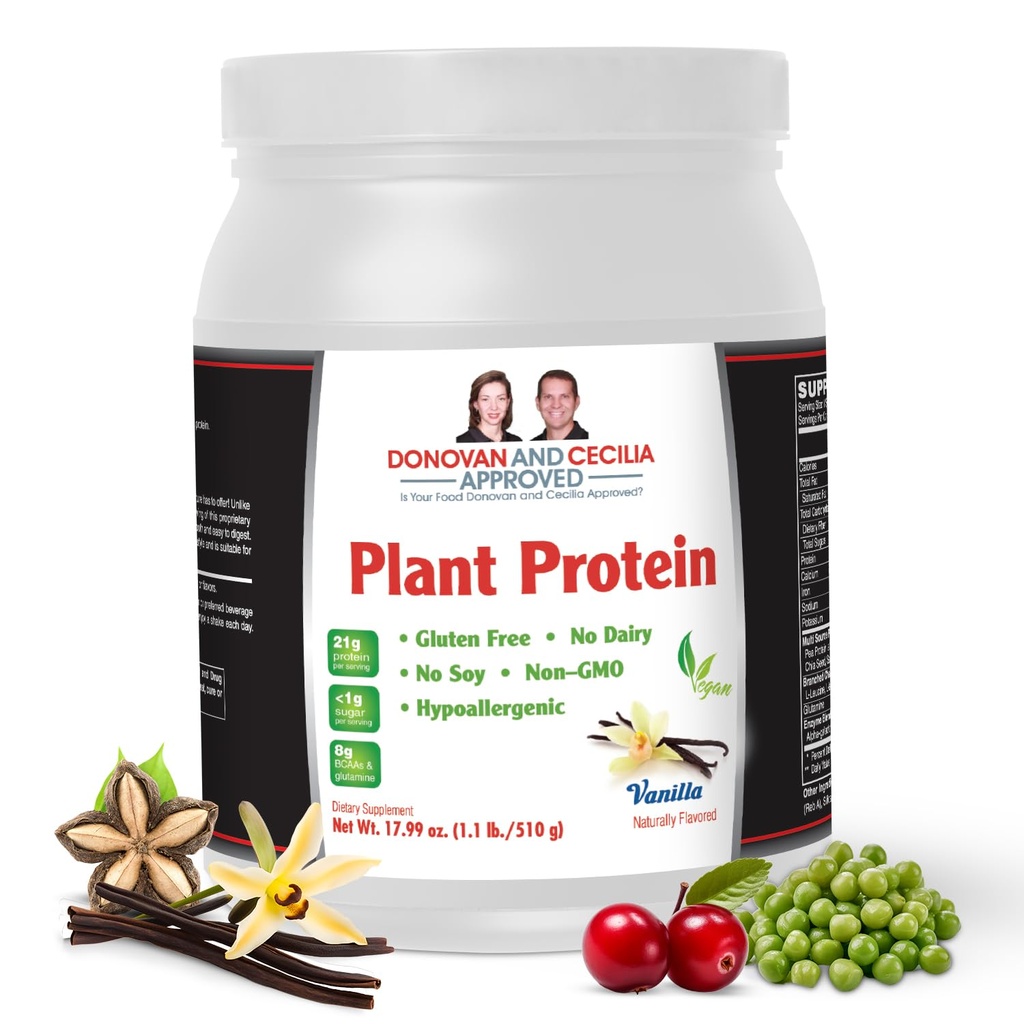 Proteína vegetal vegana (Vanilla), Nutrición DCA