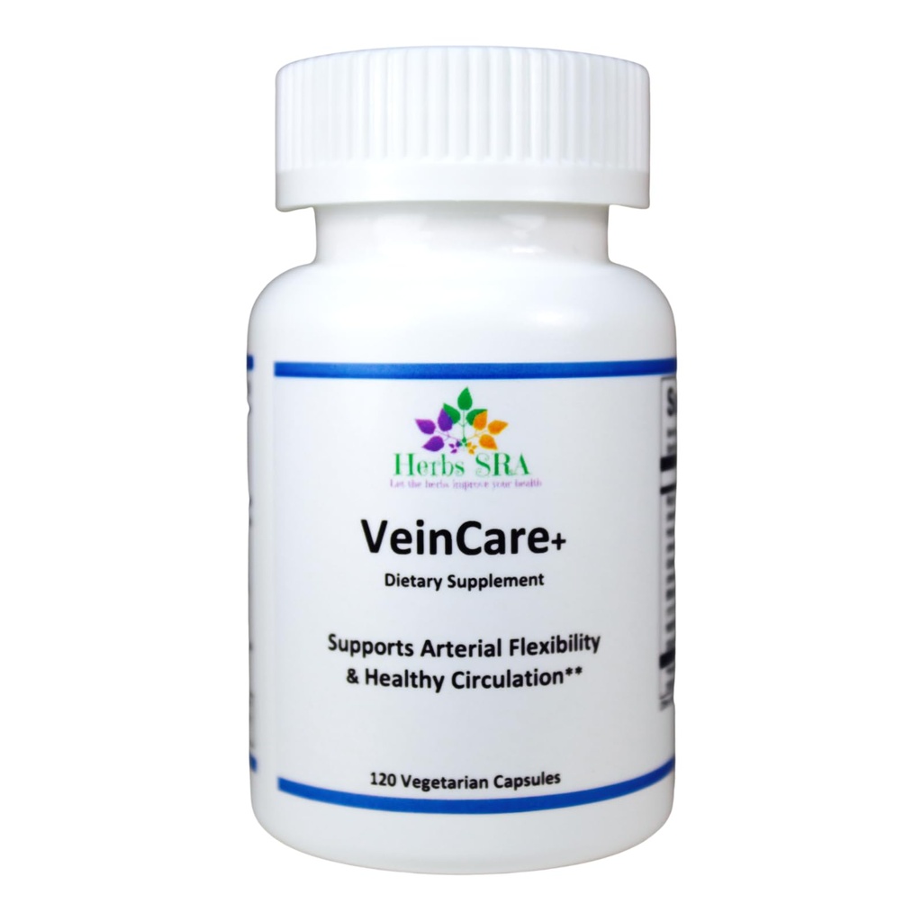 Veinte Care-Natural Support for Healthy Veins - Rutin, Horse Chestnut, Grape Seed, Bilberry, Nattokinase - Promociona Optimal Vein Function - Circulation Support