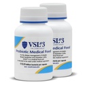 VSL #3® Probiotics for Digestive Health, IBS & UC Symptoms - 112.5B CFUs, High-Potency, Multi-Strain, Live, Refrigerated Probiotic, Medical Food for Gut Health Support in Men &amp; Women, 120 cápsulas