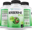 DOCTOR RECOMENDADO SUPPLEMENTOS Berberine Plus 1200mg Por Serving - 120 Veggie Capsules with Royal Jelly