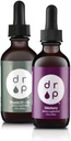 Drop Supplements Liquid Elderberry Drops and Vitamin D3+K2 Drops Bundle