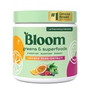 Bloom Nutrition Superfood Greens Powder, Enzymes Digestivos con Probióticos y Prebióticos, Gut Health, Bloating Relief for Women, Chlorella, Juice Mix w/Beet Root Powder, 30 SVG, Orange Passionfruit