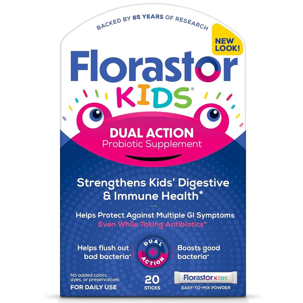 Biocodex Florastor Kids Probiotic Sachets, 20 Conde