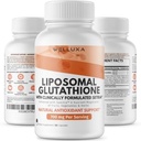 Glutathione Liposomal (Setria® 700 mg) - Glutathione - Suplemento Glutathione - Glutathione de forma activa - Absorción reforzada - Antioxidante no transgénico, detox, cardiovascular, salud inmune (60 ct)