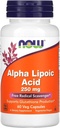 Ahora Alimentos Alfa Ácido Lipoico 250 mg, 60 TC