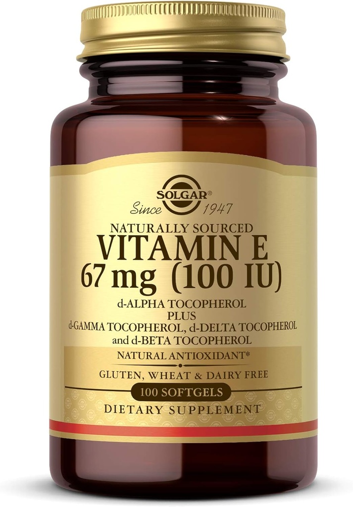 Solgar Vitamina E 100 Servimientos