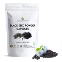 Elemento Cósmico 100% Pure Black Seed Powder Capsules Orgánico - Vegan Nigella Sativa 450mg Negro Cumin Semillas por Serving for Health - 120 Capsules