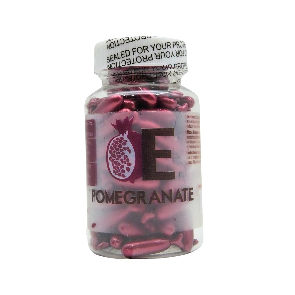 Pomegranate Skin Oil Capsules by EasyComforts - 90 Capsules