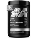 Muscletech 100% L-Glutamine Powder for Enhanced Muscle Recovery - Pure L Glutamine Muscle Growth Builder & Energy Boosting Nutritional Supplement for Men &amp; Women - Unflavored, 60 Servings