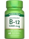La verdad de la naturaleza Vitamina B12 TENIDO 1000 mcg TEN 60 Softgels