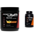 Post JYM Active Matrix Post-Workout with BCAAs, Glutamine &amp; More + Vita JYM Sports Multivitamin para atletas, 60 Tablets