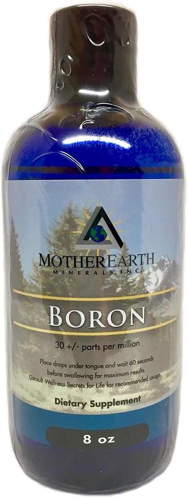 Minerales Angstrom, Boron-8 ozs.