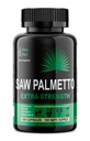 Saw Palmetto para hombres - Suplementos de salud de próstata para hombres salud urinaria - Natural DHT Blocker, 500 mg Extra Strength Hair Regrowth Tratamientos - 100 cápsulas 3 meses de suministro