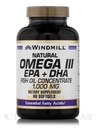 Windmill Omega 3 Fish Oil 1000 mg Softgels, 90 ct