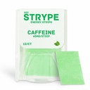 Energy Strips ← Caffeine instantáneo en una Strip ← 80mg por Serving ← Caffeine portátil + Respiración Mints Silencio Cero Calories " Cero Azúcar ← Spearmint Flavor  12 Strips per Pack
