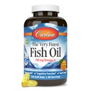 Carlson - The Very Finest Fish Oil, 700 mg Omega-3, Norwegian Fish Oil Supplement, Wild Caught Omega 3 Fish Oil, Sostentablemente Fuented Fish Oil Capsules, Omega 3 Suplemento, Orange, 120 Softgels