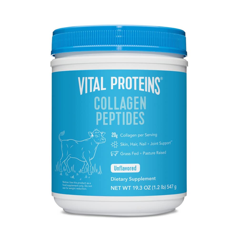 Proteínas vitales, Péptidos de Collagen desarmados, 20 onzas